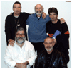 En Disc�polis con Eduardo Bort, Vega, Jos� Miguel L�pez y Alfonso Dominguez