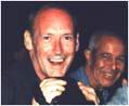 Mi hermano Rodolfo Barral y mi gran amigo Jorge Gomes en el Festival de Blues de Monevideo