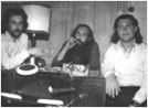 A�o 1972 - Jorge Graf-Flaco Barral-Daniel Bertolone. Foto para el suplemento "La Gente del diario El D�a