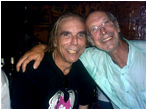Con Salvador Dominguez en La Coquette en la grabaci�n en directo de algunos temas para el disco de �aco Go�i "Blues con los colegas"